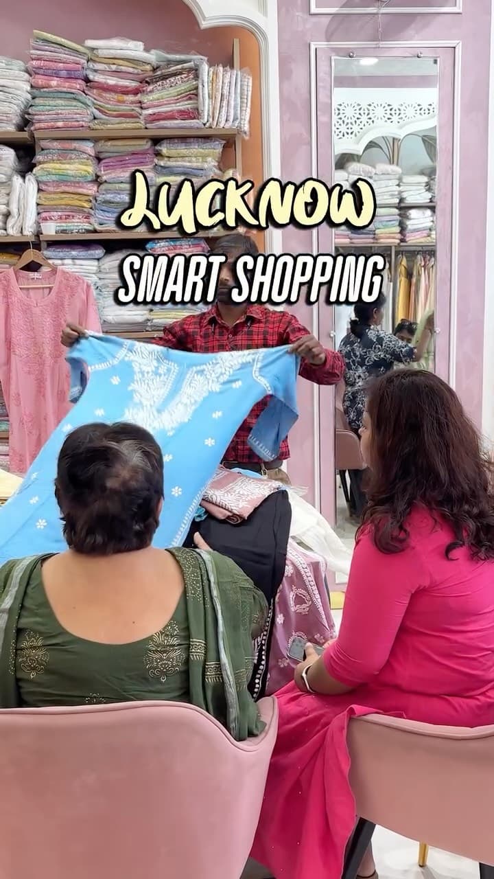 Lucknow is famous for Chikankari but shopping for it shouldn’t be stressful.
